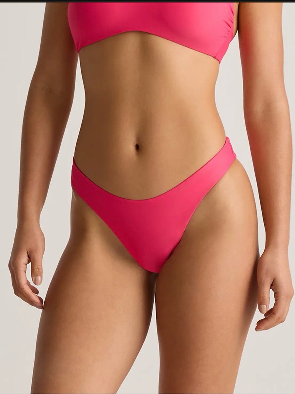 Hibiscus High-Leg cut  Bikini Bottom